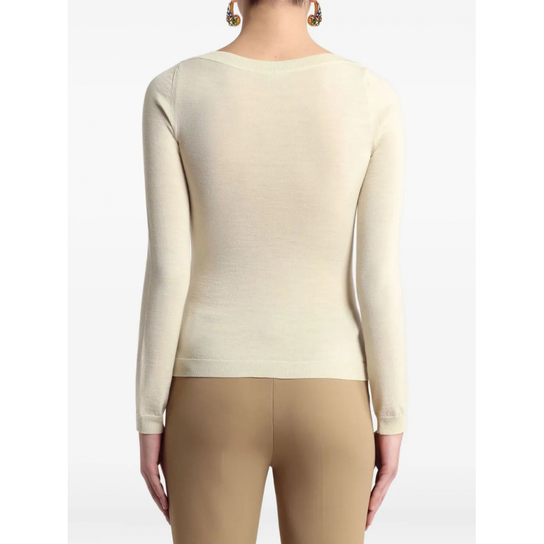 Pull 'Floral-Jacquard' pour Femmes