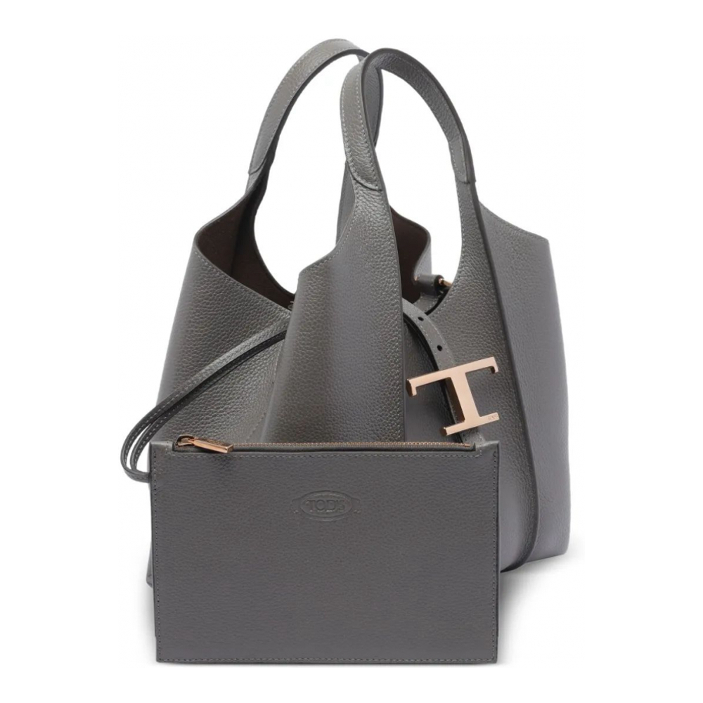 Sac à main shopping 'T Timeless en Cuir Mini' pour Femmes