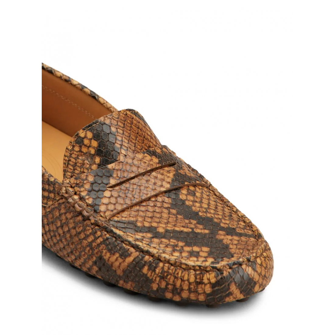 Mocassins 'Snake-Print' pour Femmes