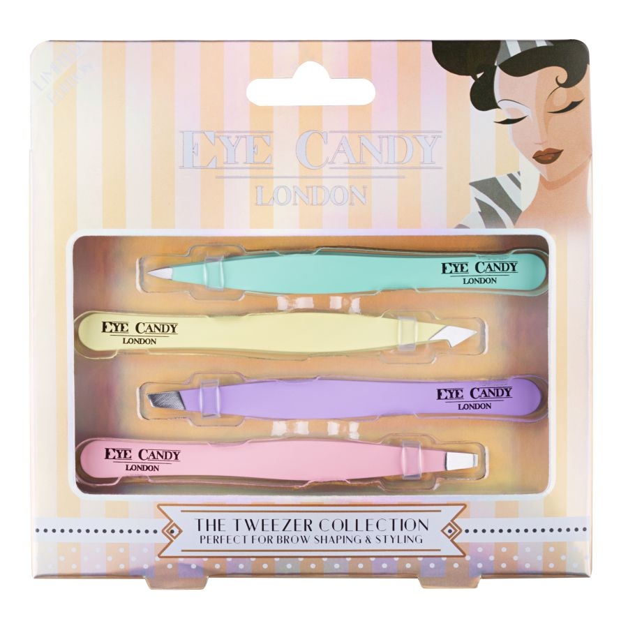 EC Gold Combo Tweezer Set - Pastels