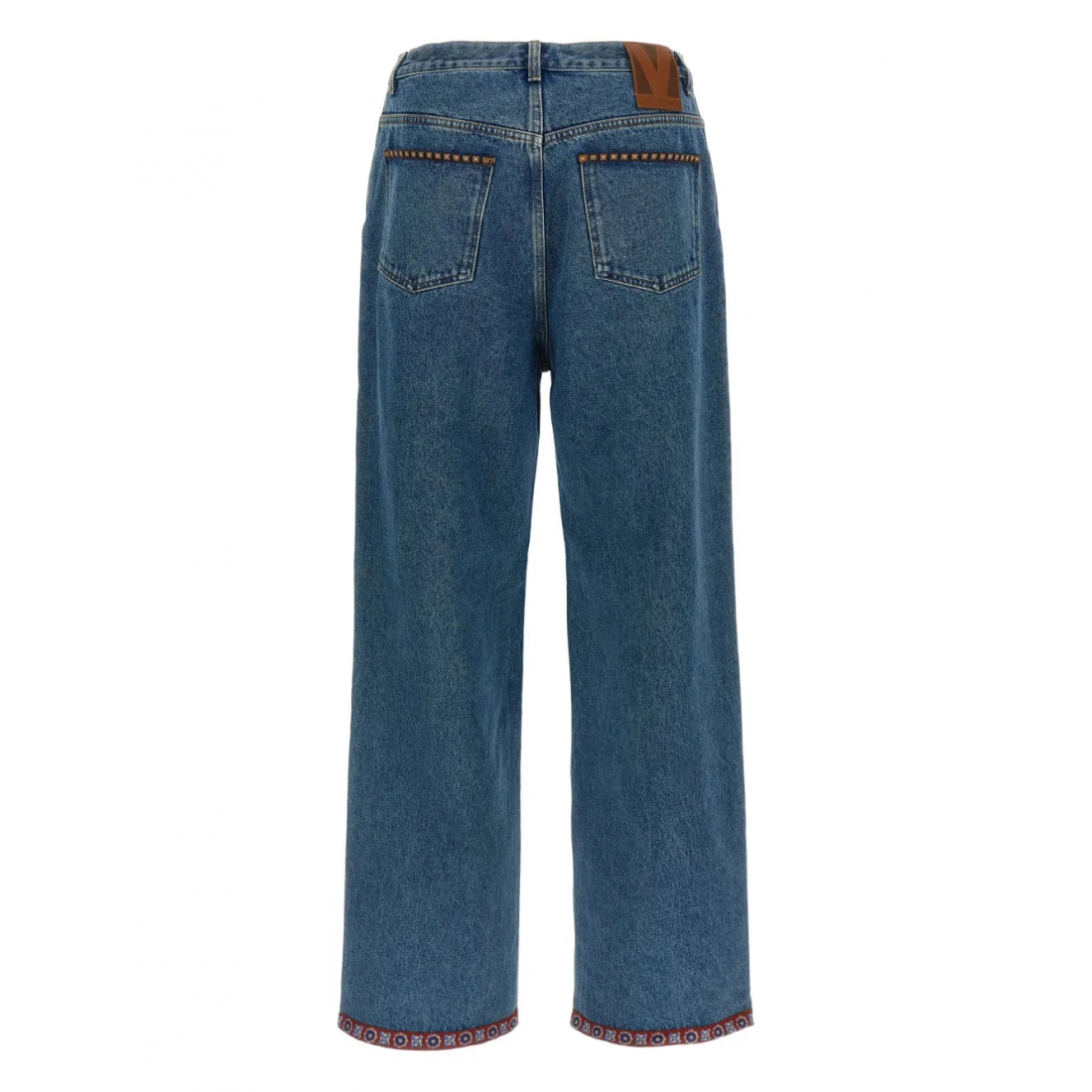 Jeans 'Floral-Insert' pour Hommes