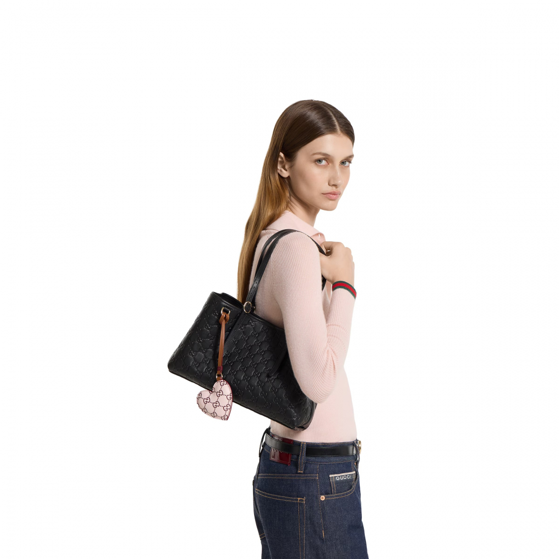 Sac Cabas 'GG Emblem medium' pour Femmes