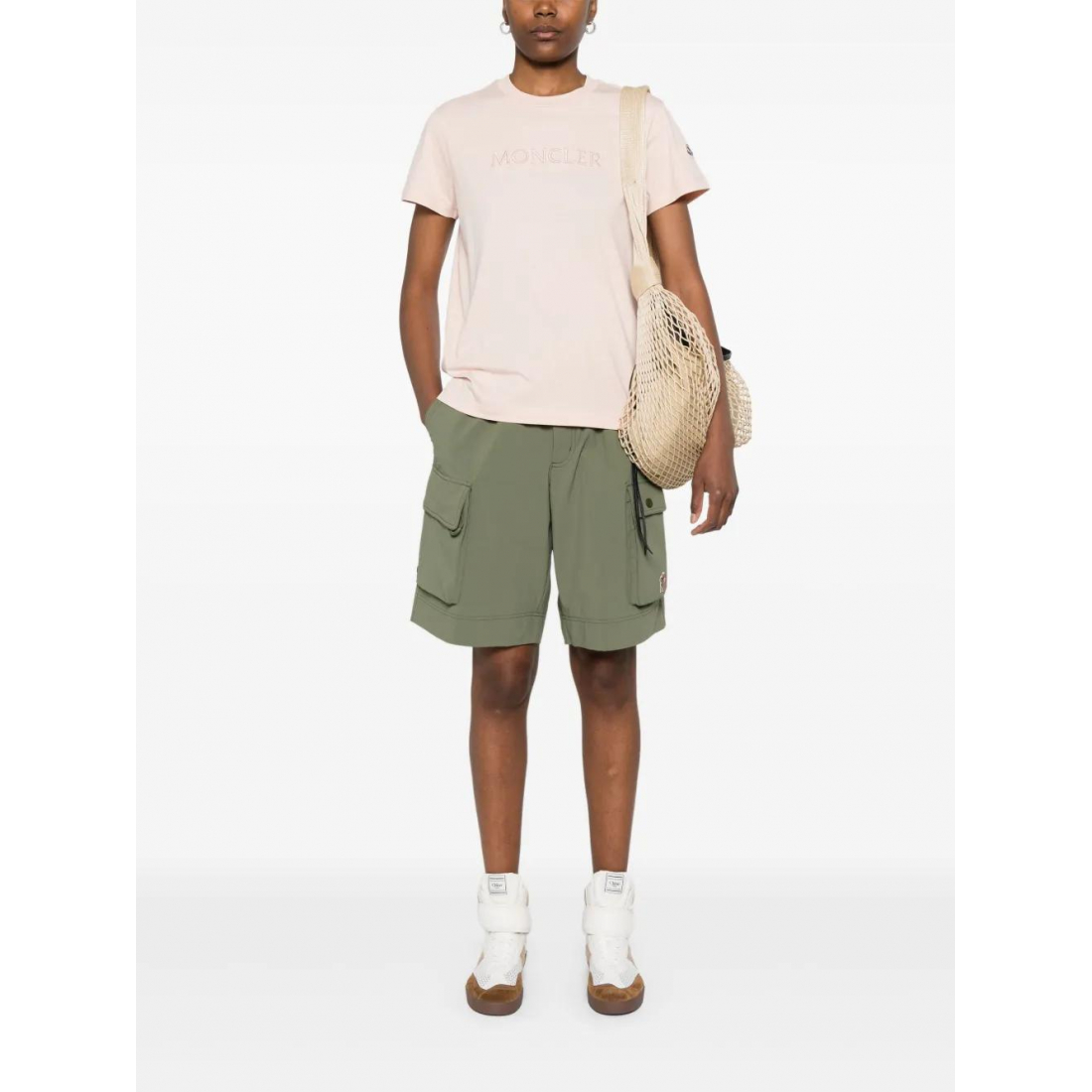 Women's 'Logo-Embroidered' T-Shirt