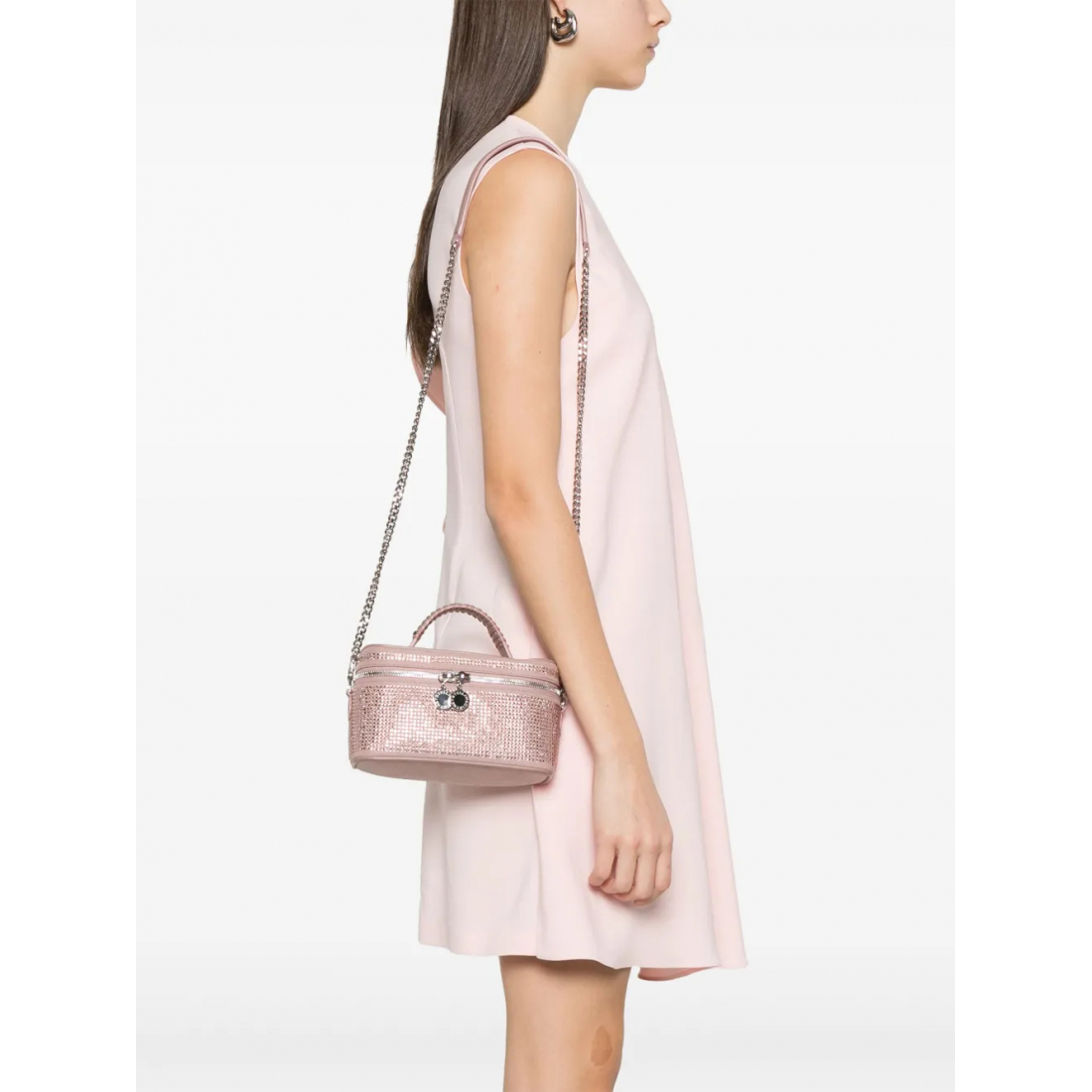 Women's 'Allover-Crystal' Crossbody Bag