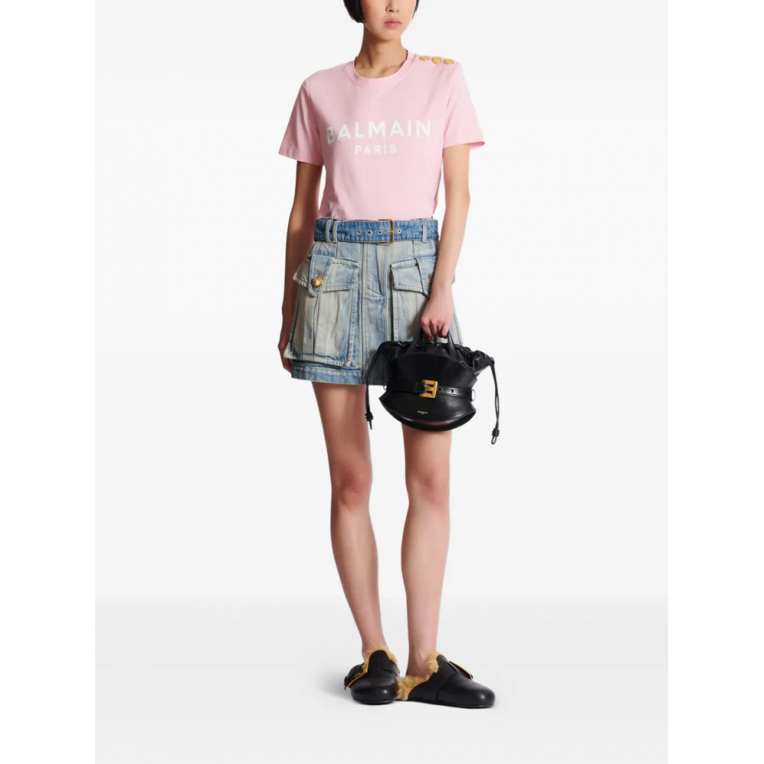 T-shirt 'Logo-Print' pour Femmes