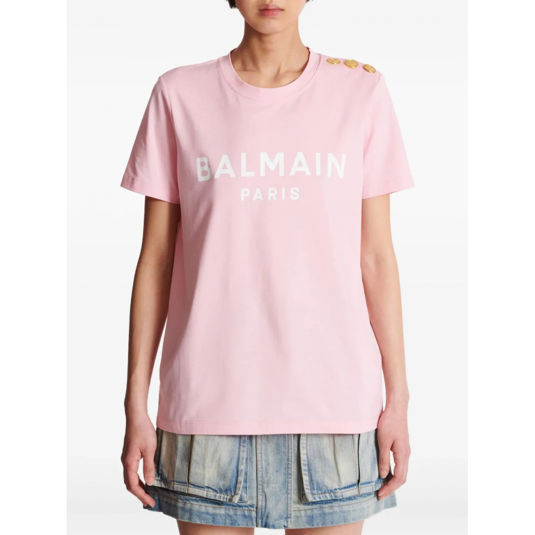 T-shirt 'Logo-Print' pour Femmes