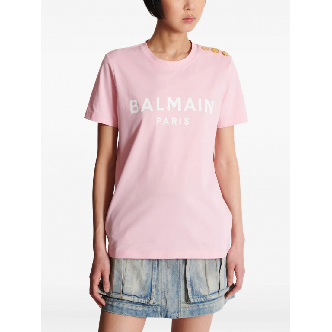 T-shirt 'Logo-Print' pour Femmes