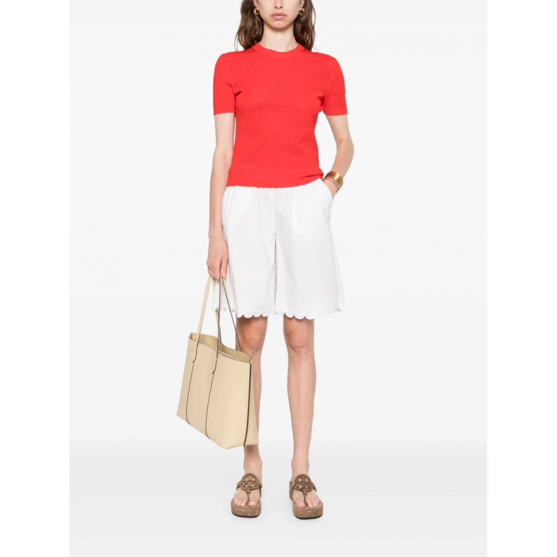 'Monogram Short Sleeve' T-Shirt für Damen