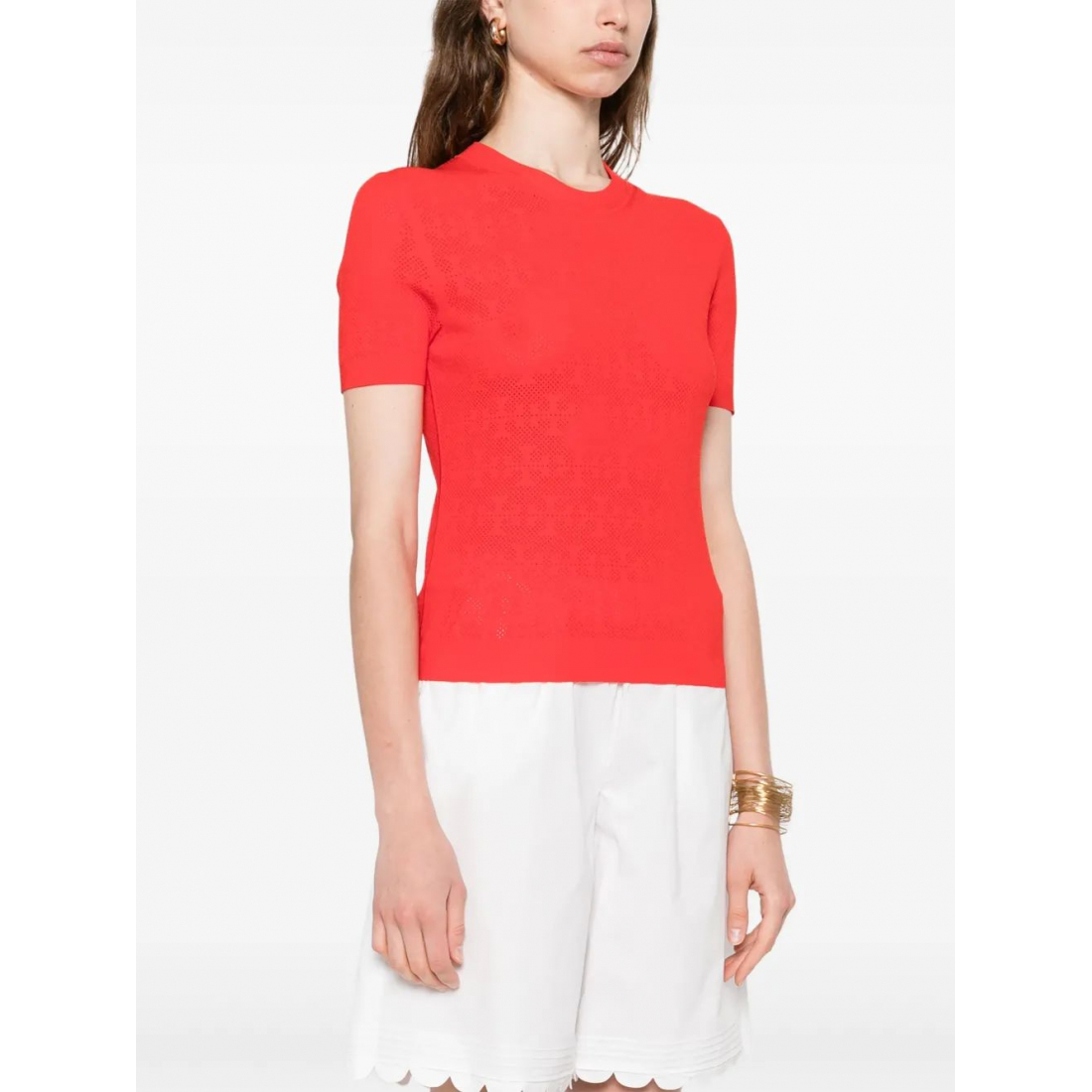 'Monogram Short Sleeve' T-Shirt für Damen