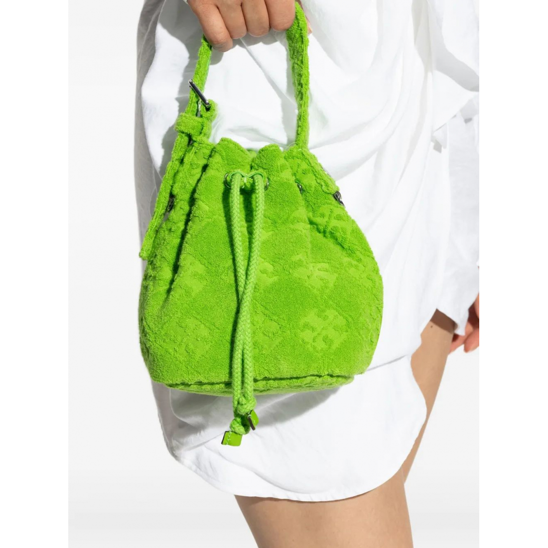 Women's 'Mini T Monogram Terry' Bucket Bag