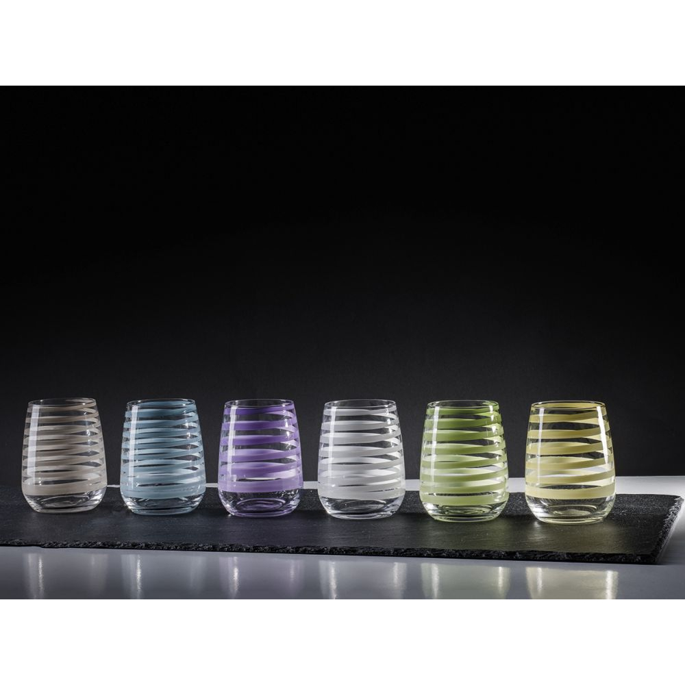 'Malva' Water Glass Set - 350 ml, 6 Pieces