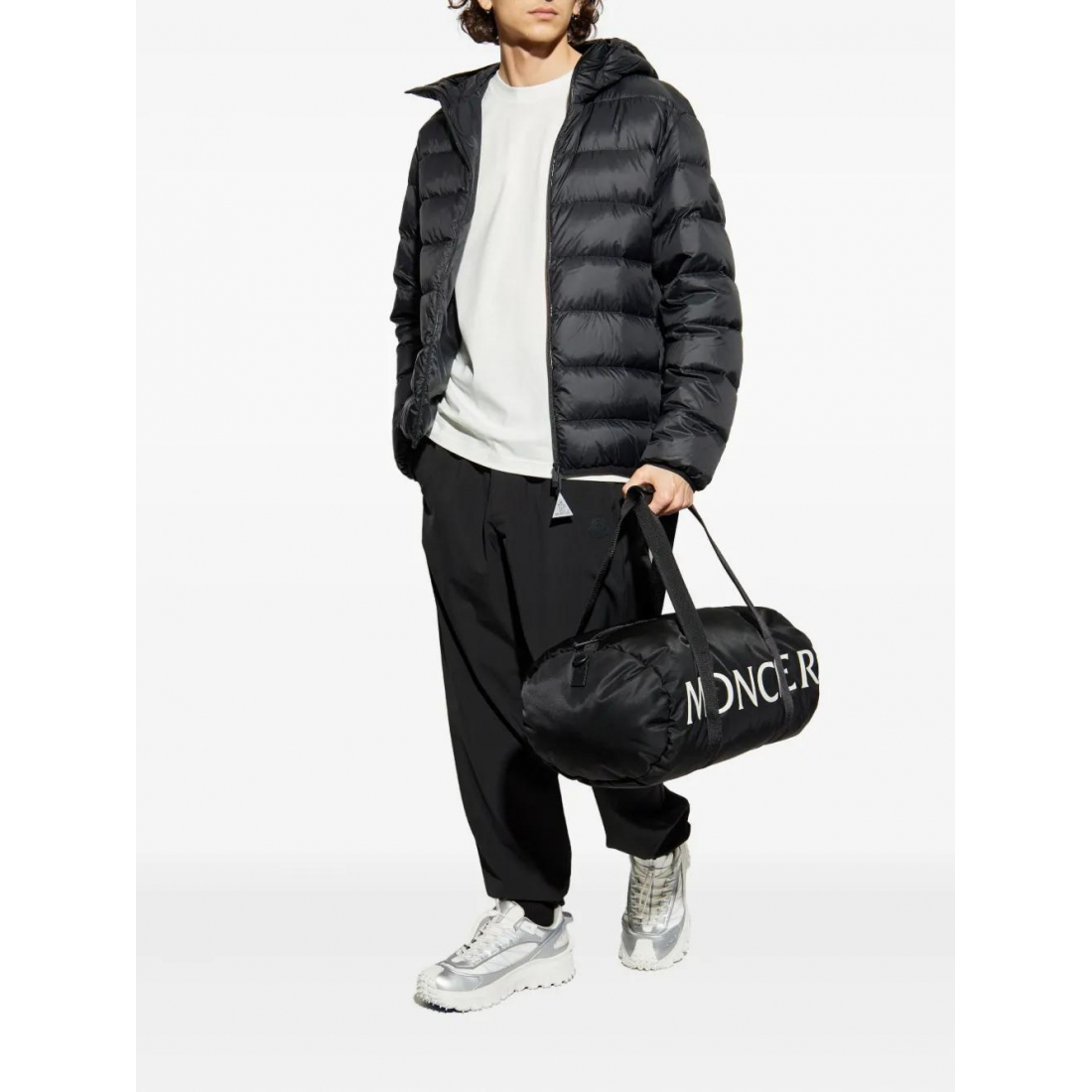 Pantalon 'Logo-Patch Elastic-Ankle Track' pour Hommes