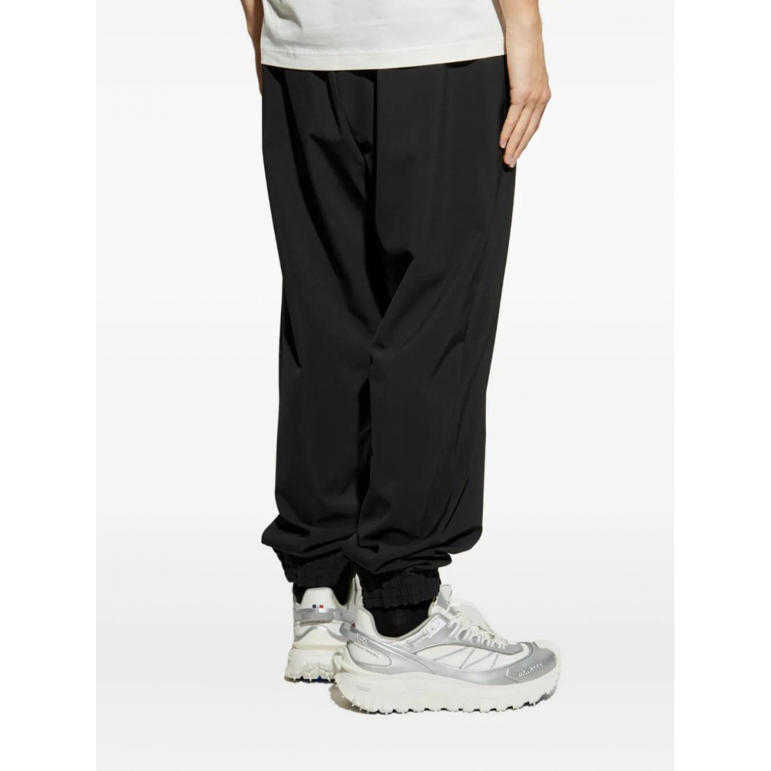 Pantalon 'Logo-Patch Elastic-Ankle Track' pour Hommes