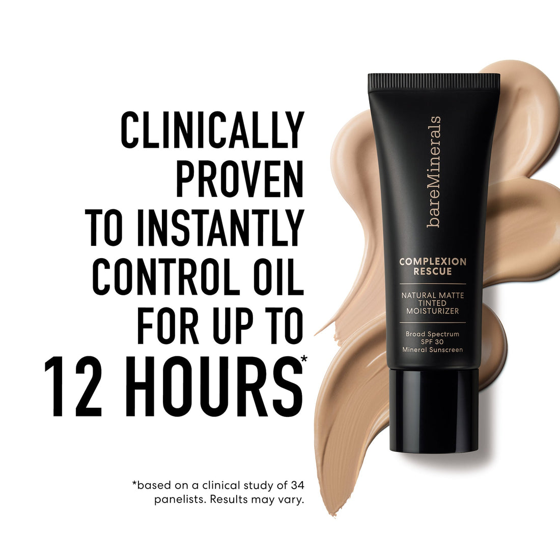 Eau de teint 'Complexion Rescue Natural Matte Mineral SPF30' - 05.5 Bamboo 35 ml