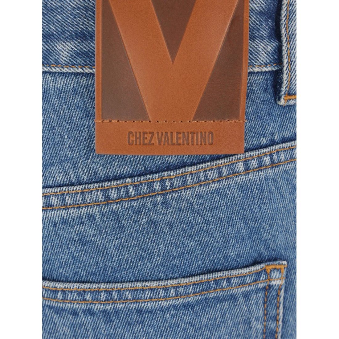 Men's 'Logo-Patch' Jeans