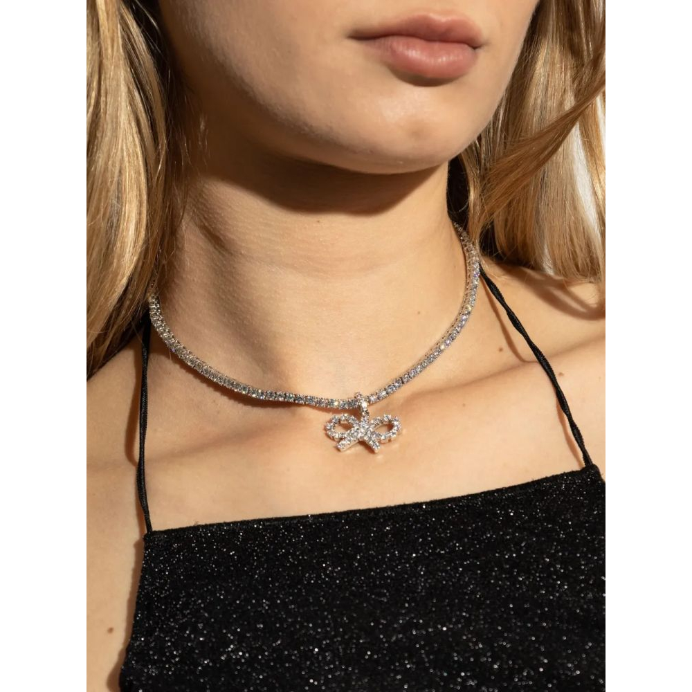 Collier 'Bow-Motif Tennis' pour Femmes