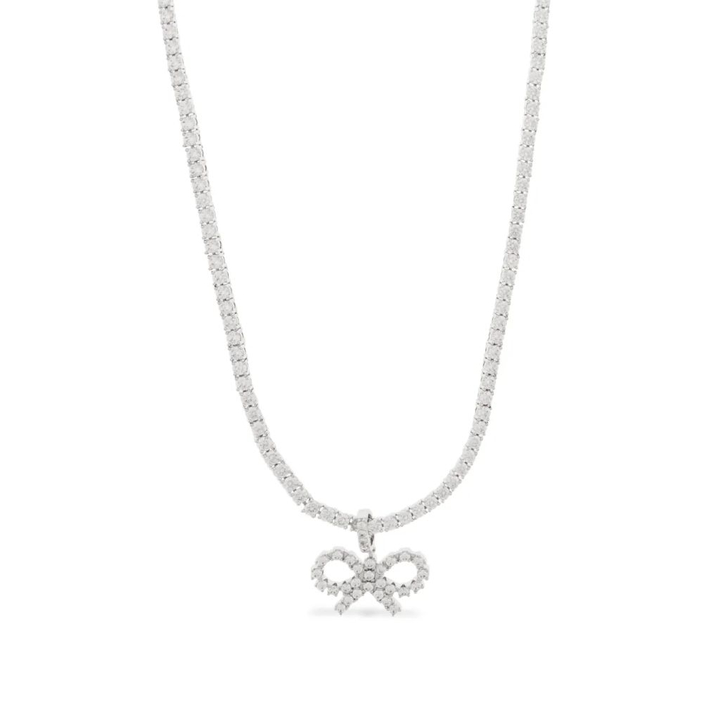 Collier 'Bow-Motif Tennis' pour Femmes