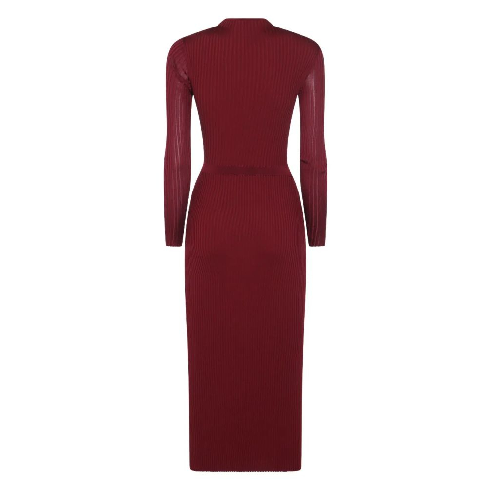 Robe à manches longues 'Ribbed' pour Femmes