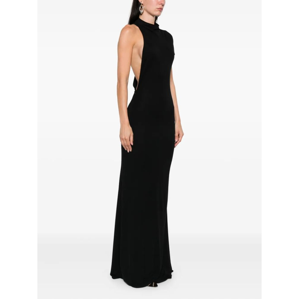 Women's 'High-Neck Cut-Out' Maxi Dress