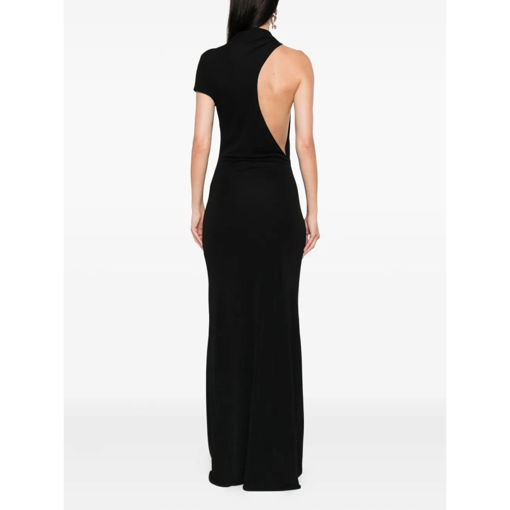 Women's 'High-Neck Cut-Out' Maxi Dress