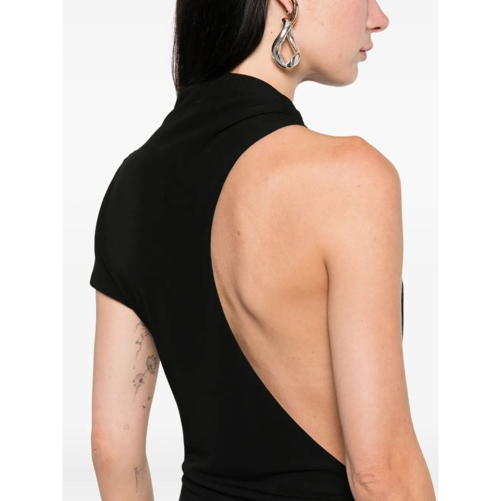 Women's 'High-Neck Cut-Out' Maxi Dress