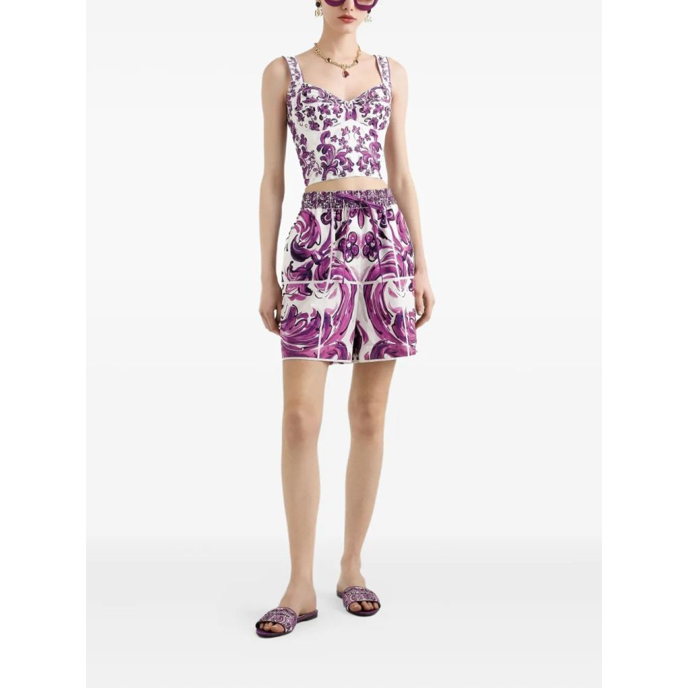 Women's 'Graphic-Print' Sleeveless Top