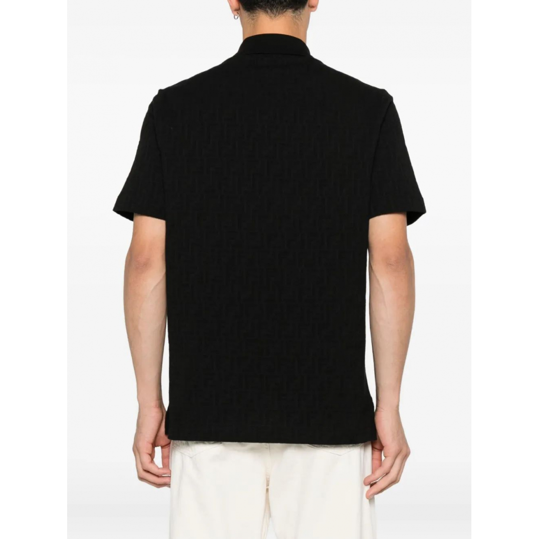 Men's 'Textured Button' Polo Shirt