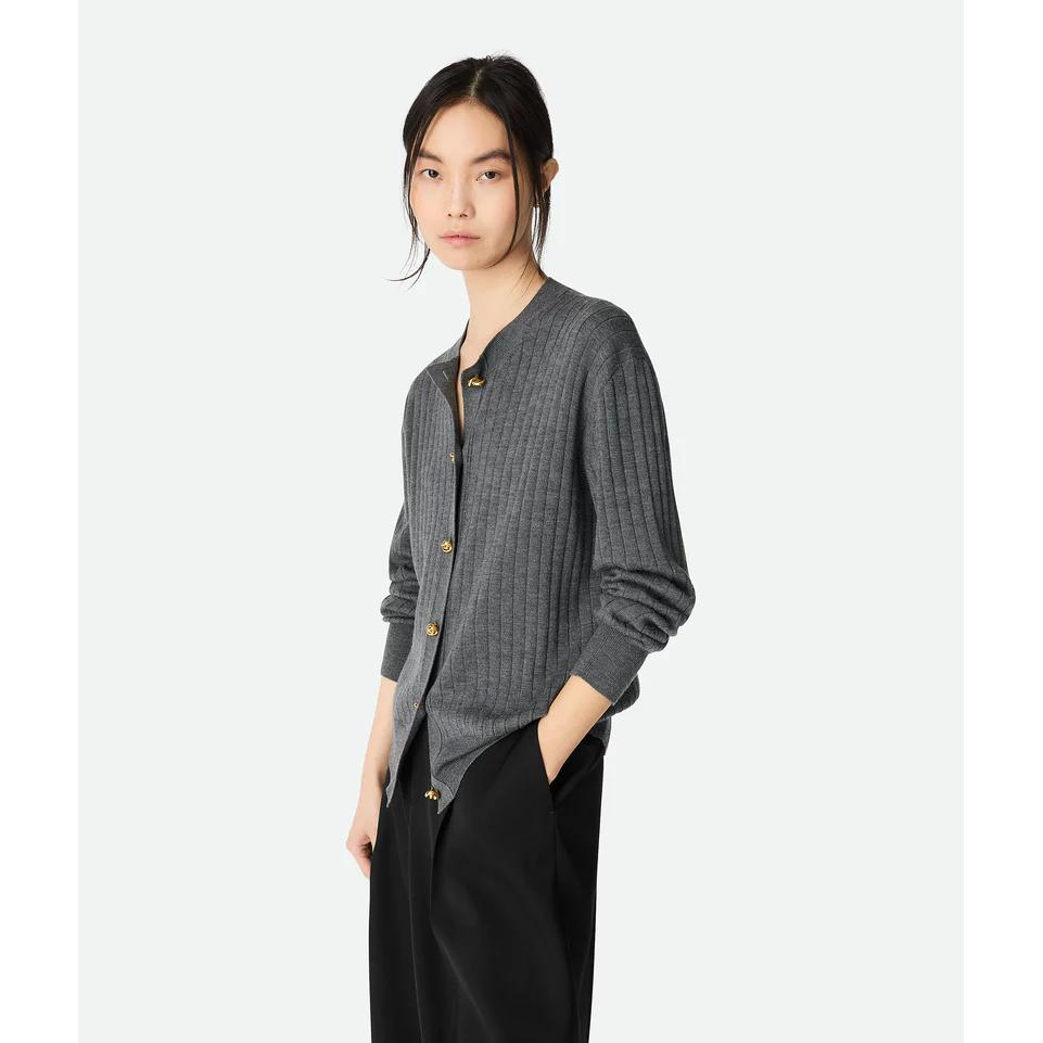 Cardigan 'Ribbed' pour Femmes