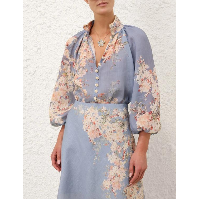 Blouse à manches longues 'Cascadian Billow' pour Femmes