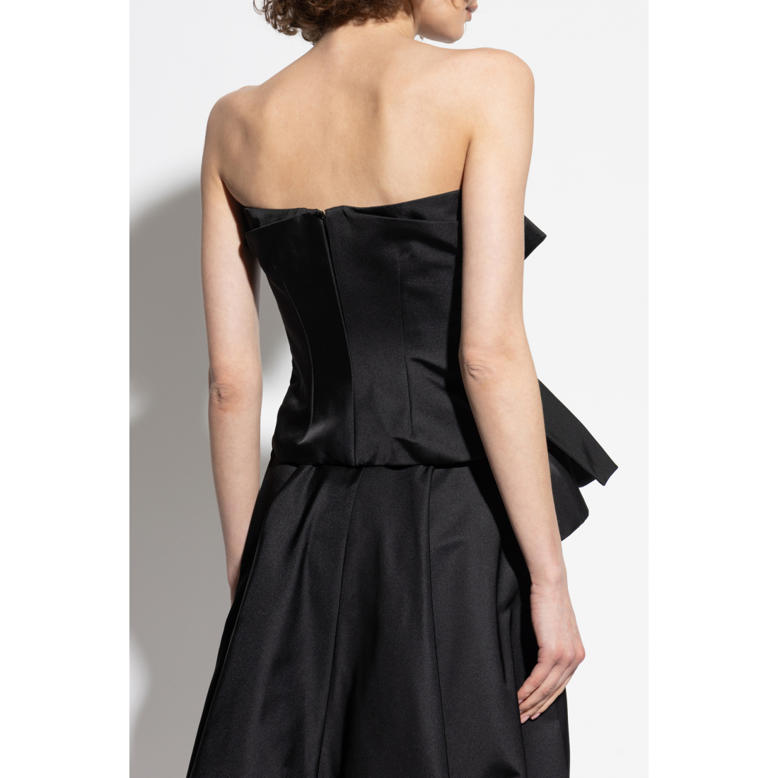 Haut sans manches 'Bow-Detailed Peplum' pour Femmes