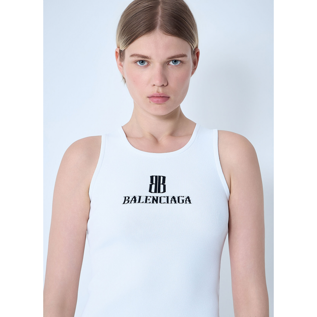 'Ribbed' Trägershirt für Damen