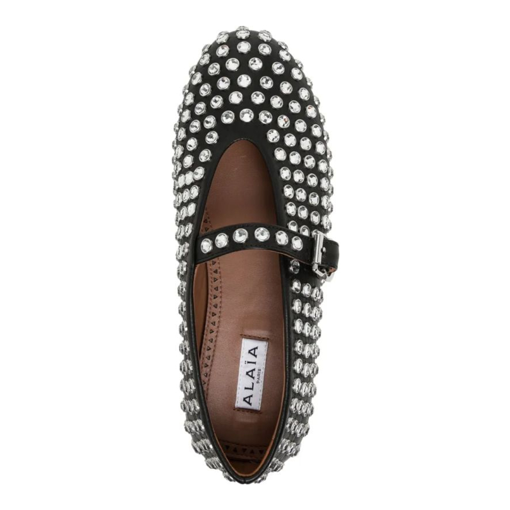 'Crystal-Embellished' Ballerinas für Damen