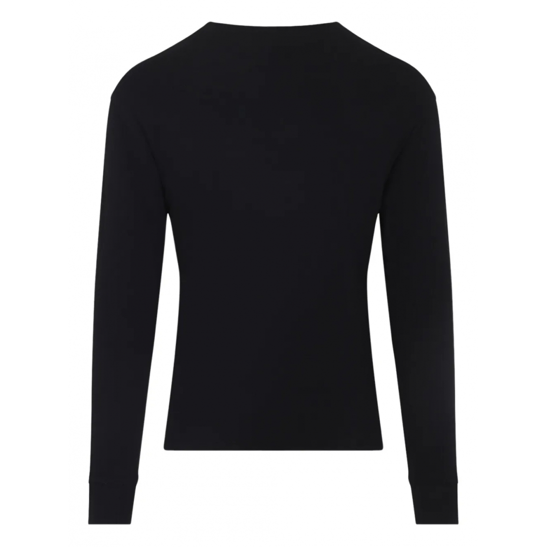 Men's 'Button-Placket' Long-Sleeve T-Shirt