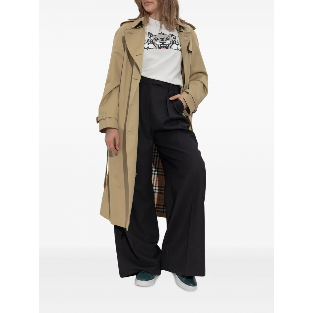 T-shirt 'Tiger-Print' pour Femmes