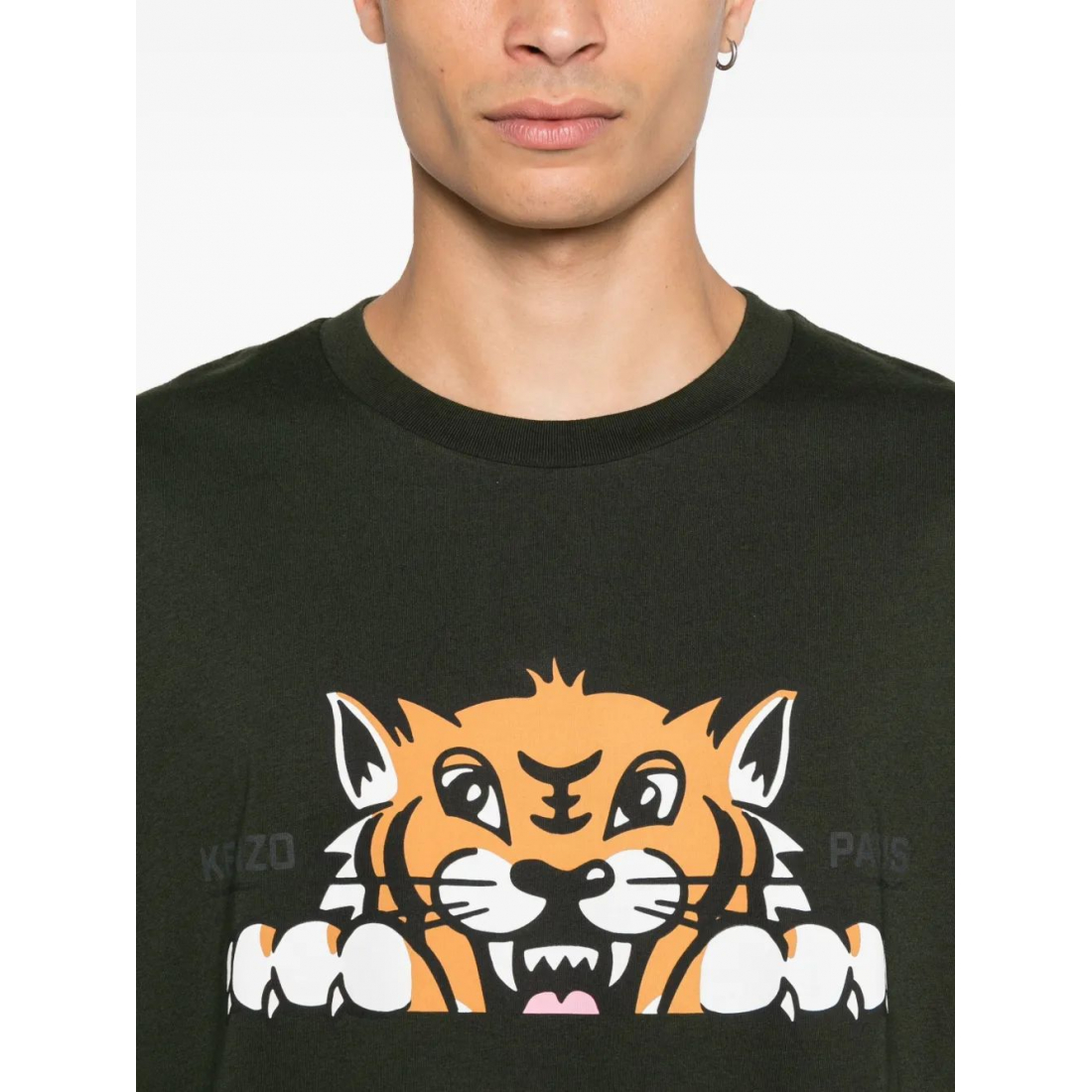 Men's 'Tiger-Graphic' T-Shirt