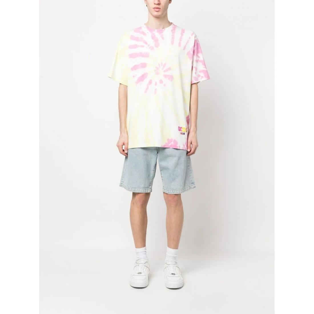 T-shirt 'Tie-Dye Print' pour Hommes