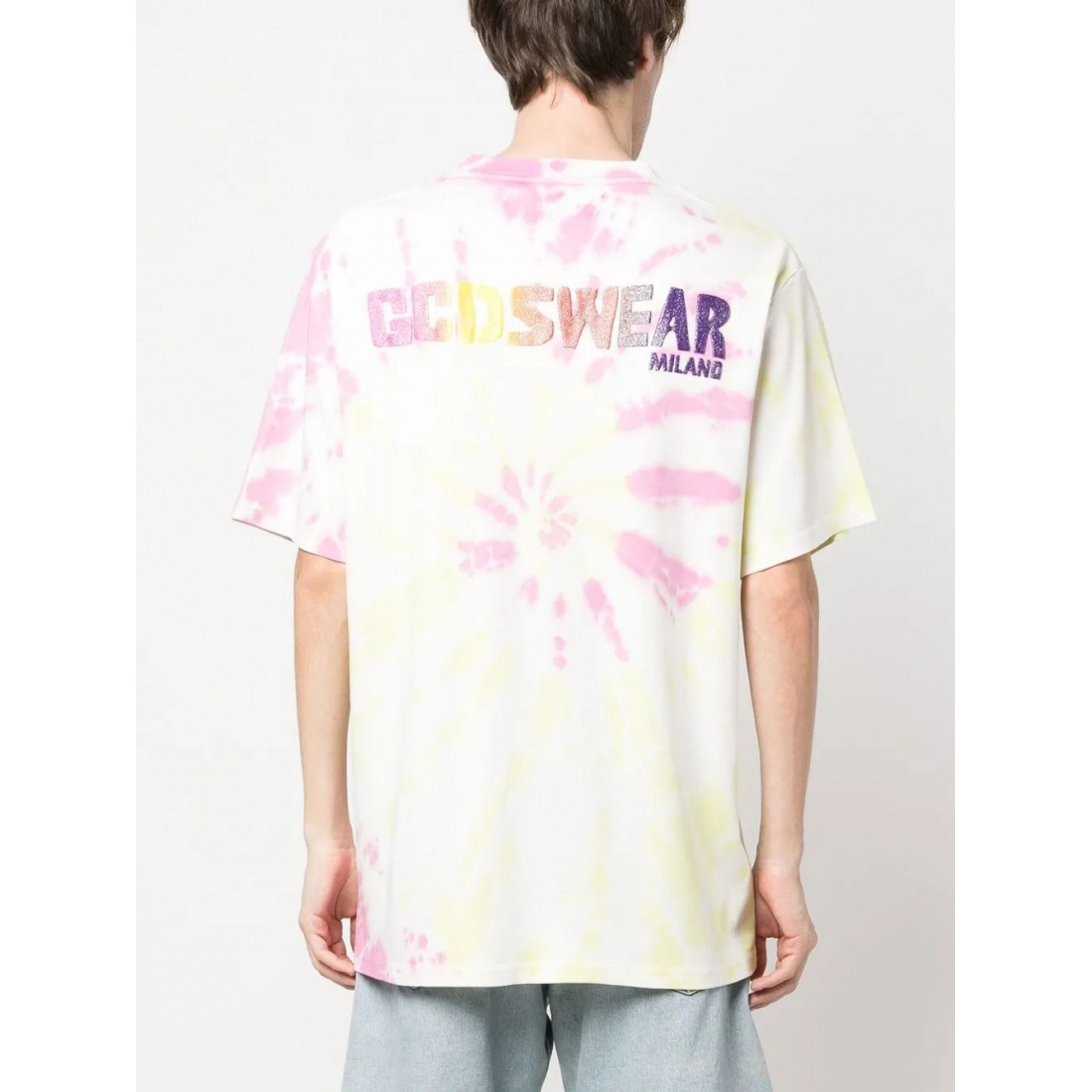 T-shirt 'Tie-Dye Print' pour Hommes