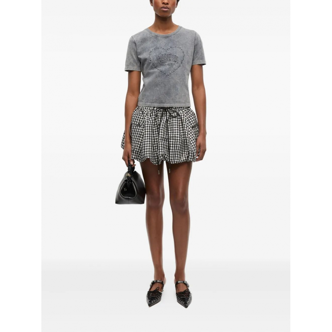 T-shirt 'Logo-Embroidered' pour Femmes