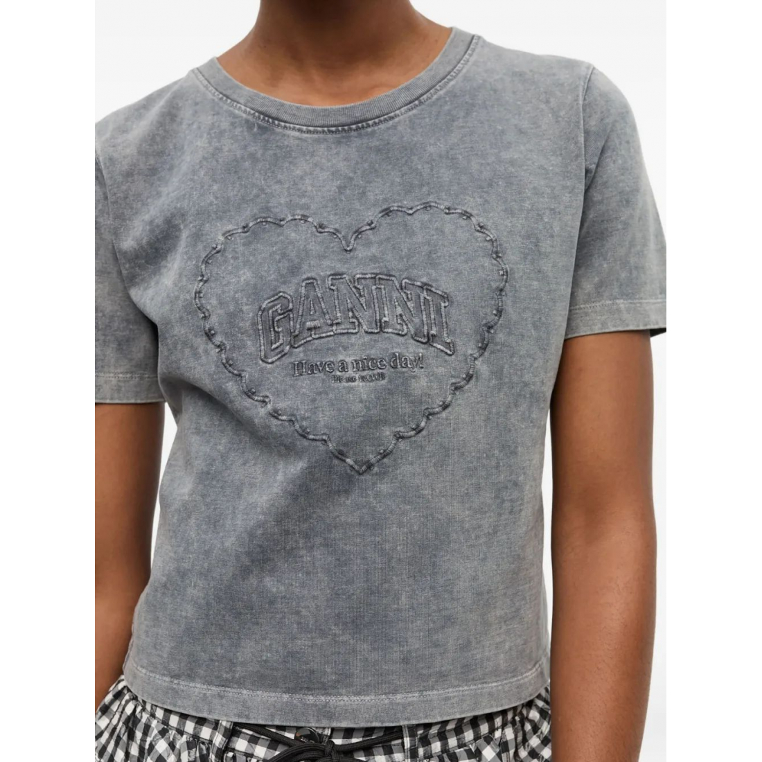 T-shirt 'Logo-Embroidered' pour Femmes