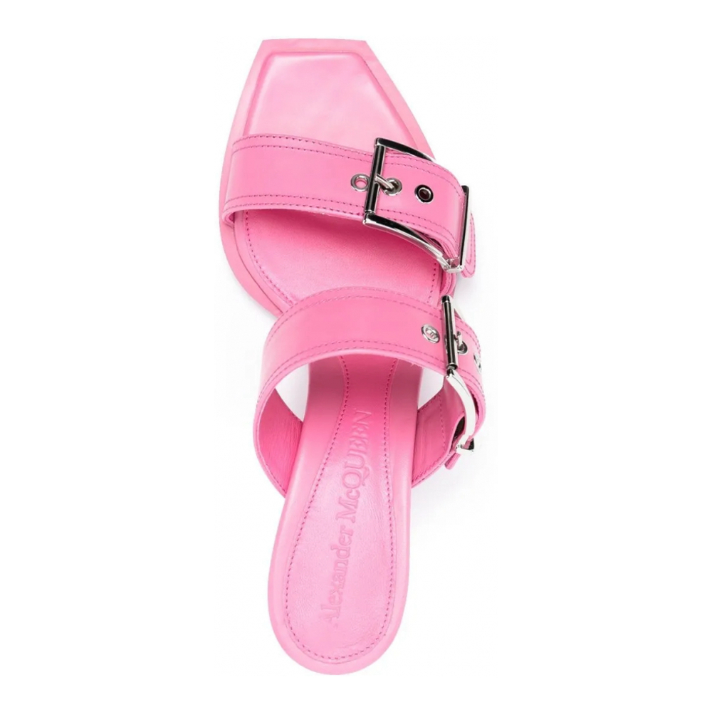 'Punk' Mules mit Absatz für Damen