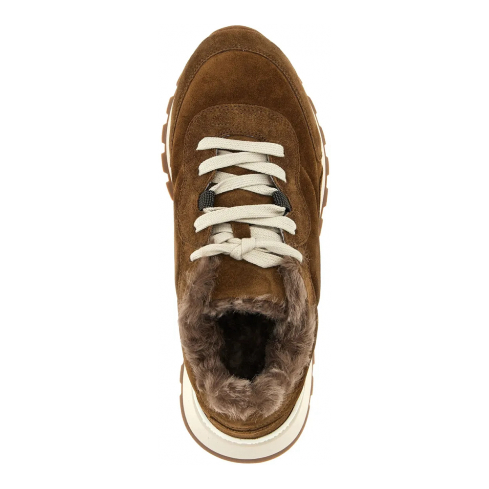 Sneakers 'Shearling-Trimmed' pour Femmes