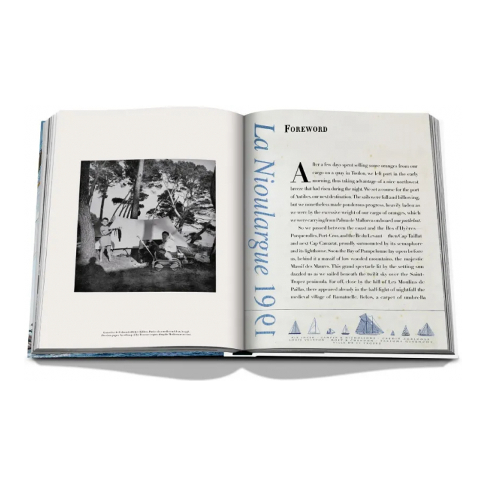 'Saint Tropez Yachting Hardcover' Book - 33 x 25 cm