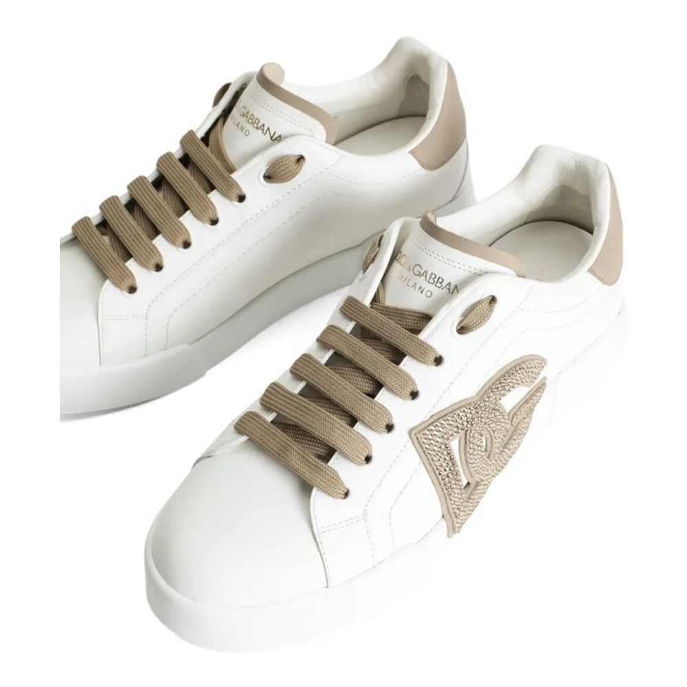 Sneakers 'Portofino Logo-Embellished' pour Femmes