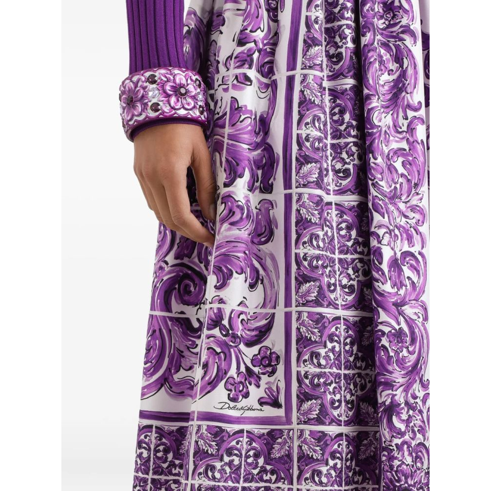 'Maiolica' Midi Rock für Damen