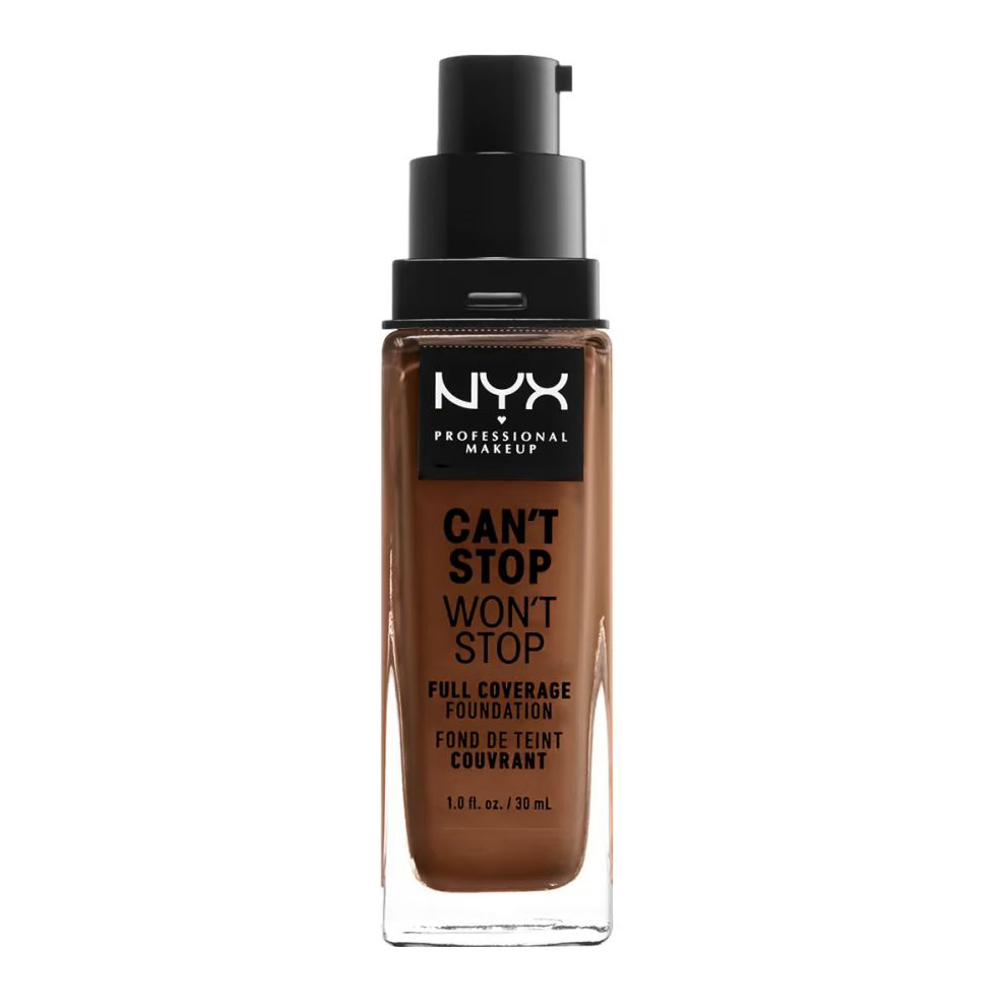 Fond de teint liquide 'Can't Stop Won't Stop Full Coverage' - 17 Cappuccino 30 ml