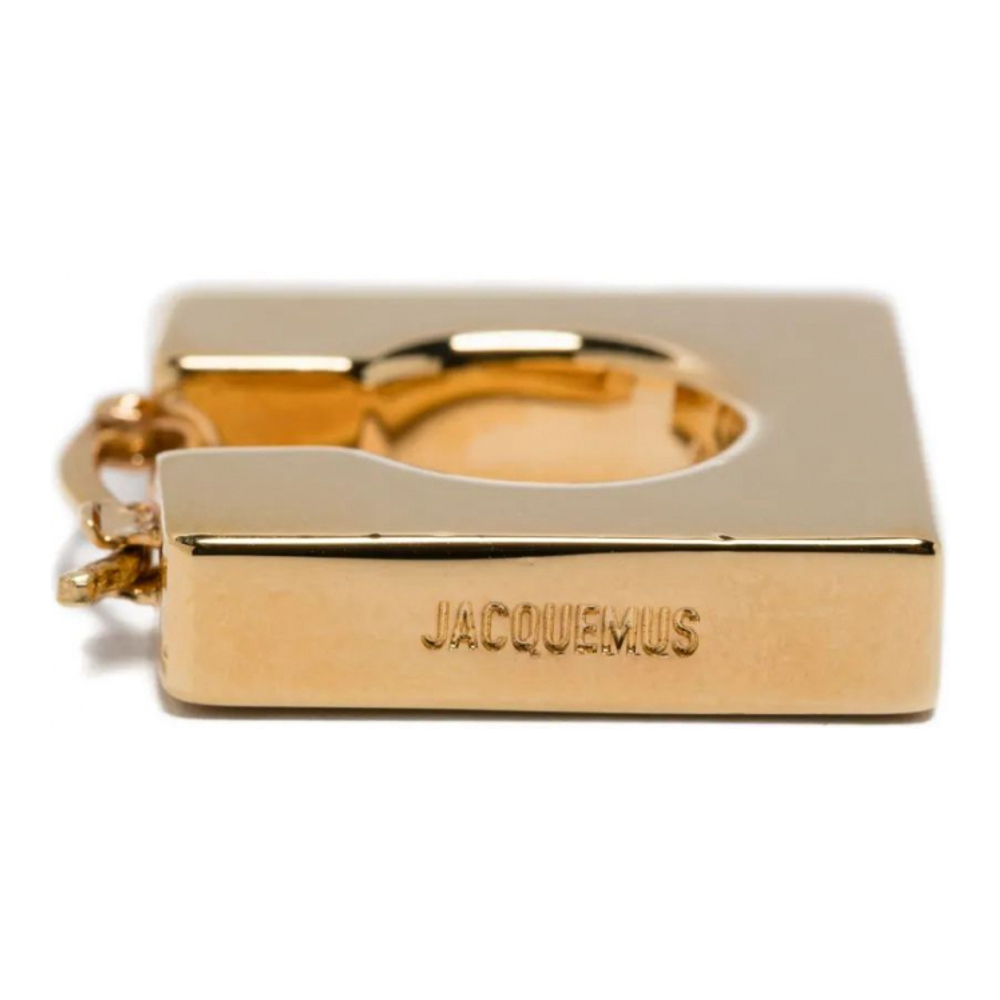 Boucles d'oreilles 'The Ronde Carre Hoop' pour Femmes