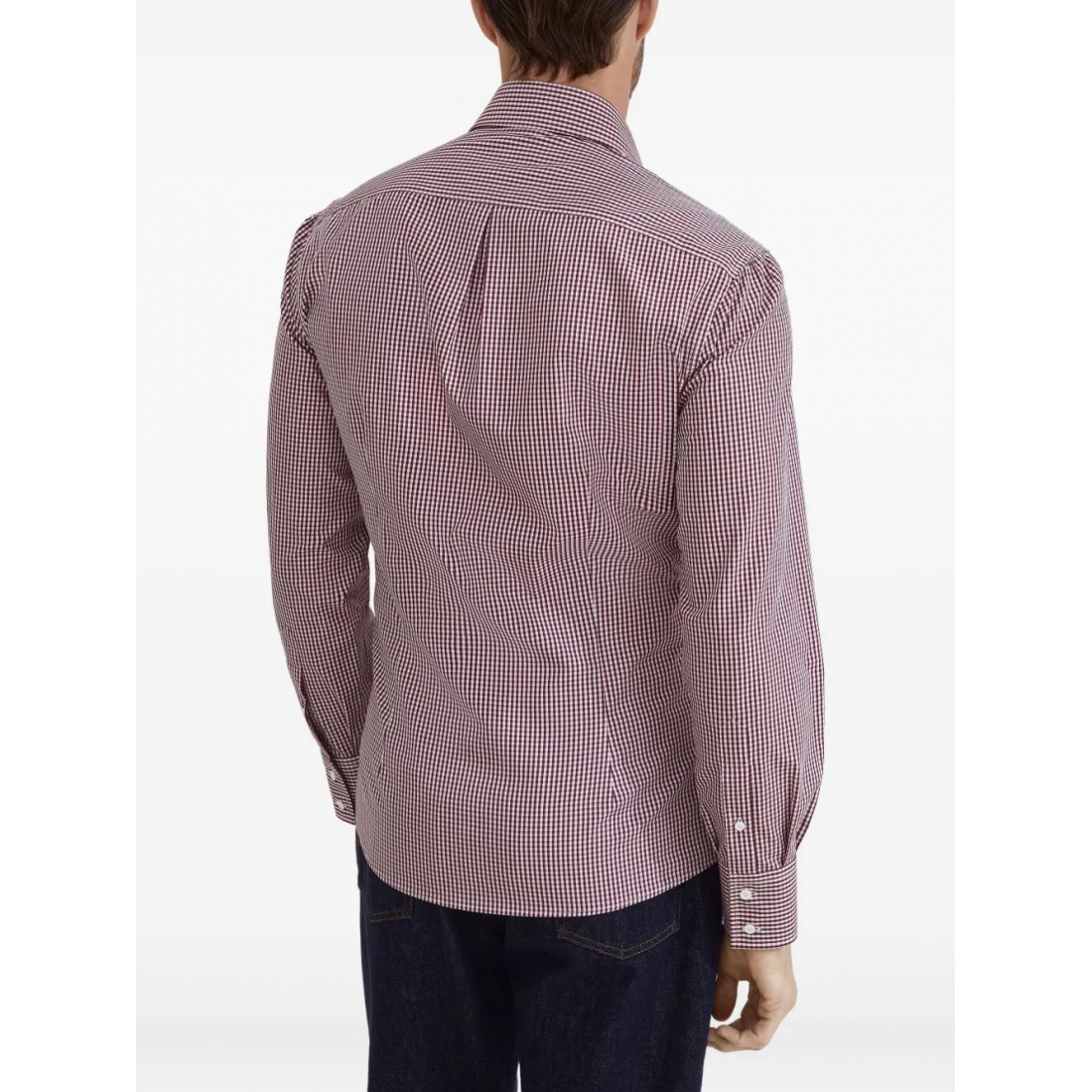 Men's 'Gingham-Pattern' Shirt