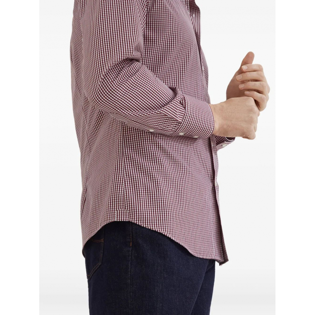 Men's 'Gingham-Pattern' Shirt