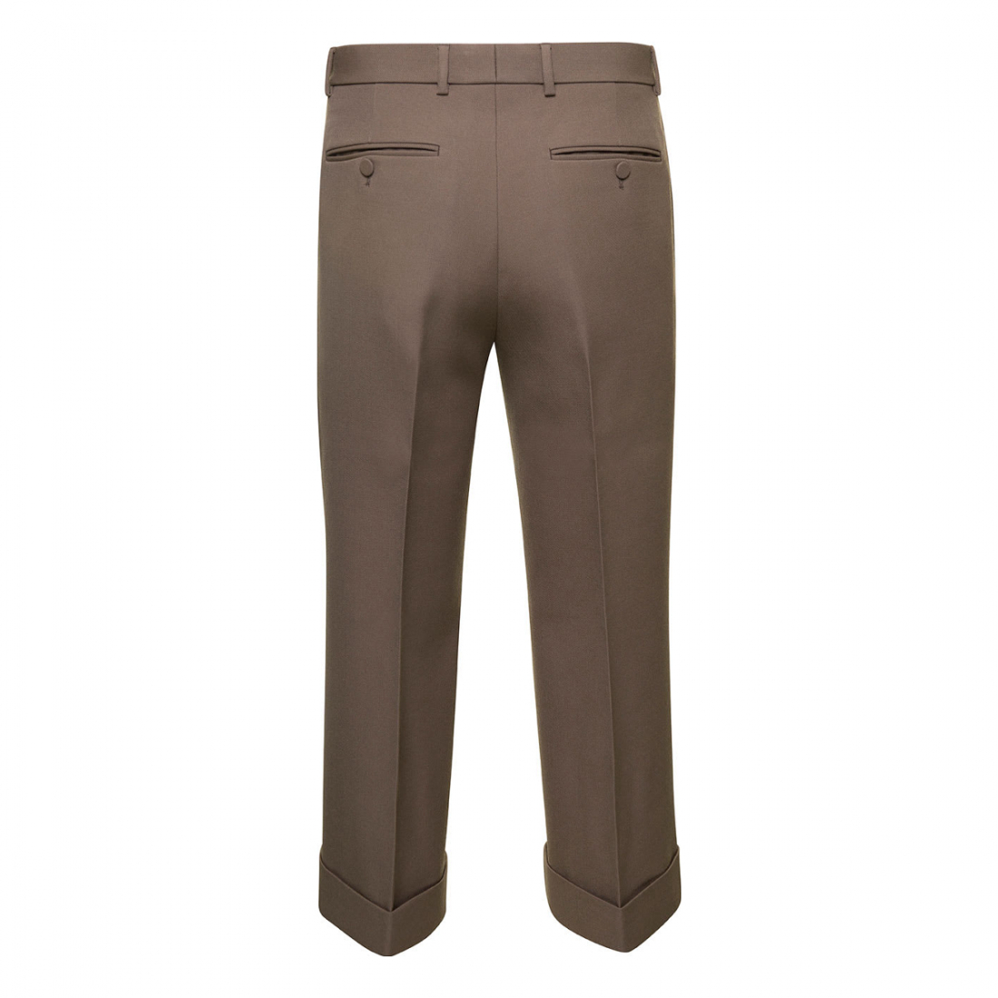 Men's 'Textured Gabardine Cropped' Trousers