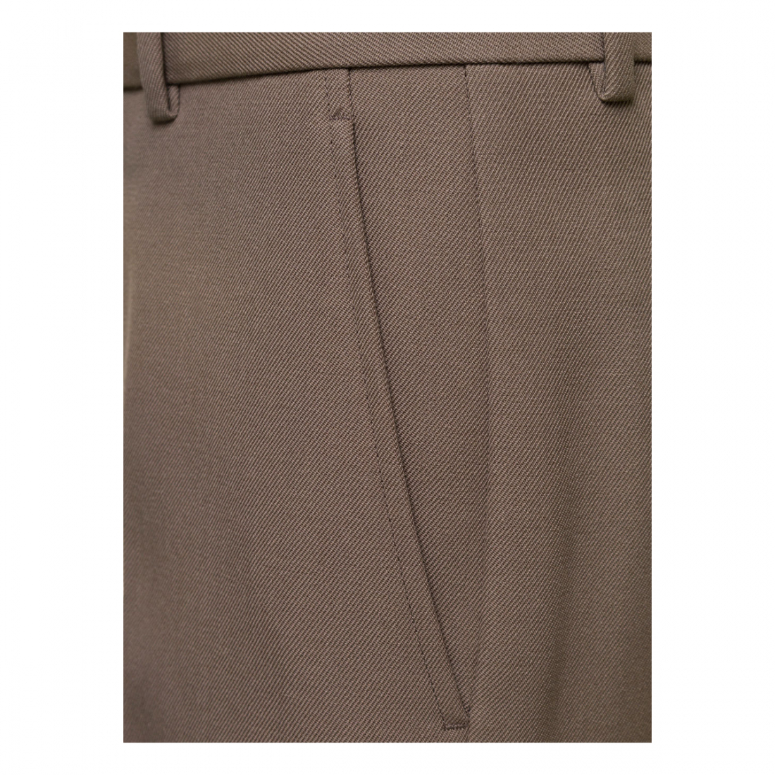 Men's 'Textured Gabardine Cropped' Trousers